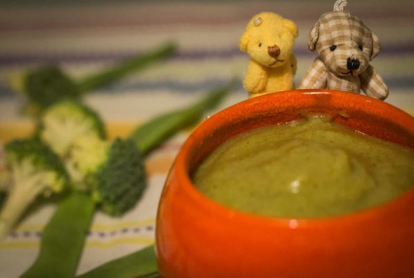 sopa de feijão-verde
